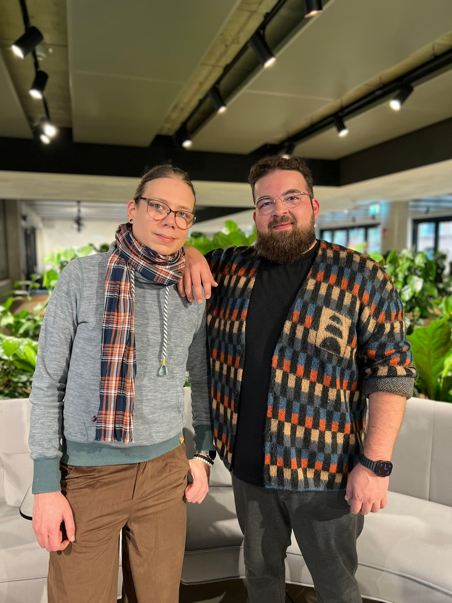 Holger Nordsiek and Nikolas Adamopoulos, co-founders of Talonic